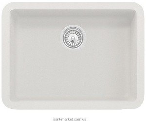 Мойка для кухни прямоугольная TEKA Radea 450/325 TG под столешницу  гранит  белая 40143652