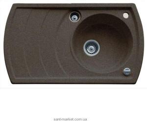 Мийка для кухні нестандартна TEKA ZENO 45B TG обертається крило врізна граніт темно-коричнева 88532