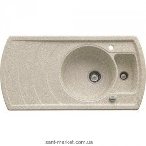 Мойка для кухни нестандартная TEKA ZENO 60B TG  1.5 чаши  оборачиваемое крыло  врезная  гранит  песок 88516