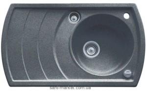 Мийка для кухні нестандартна TEKA ZENO 45B TG обертається крило врізна граніт сірий металік 88528