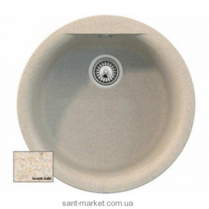 Мойка для кухни круглая TEKA RUNDBECKEN TG врезная  гранит  песок 87342