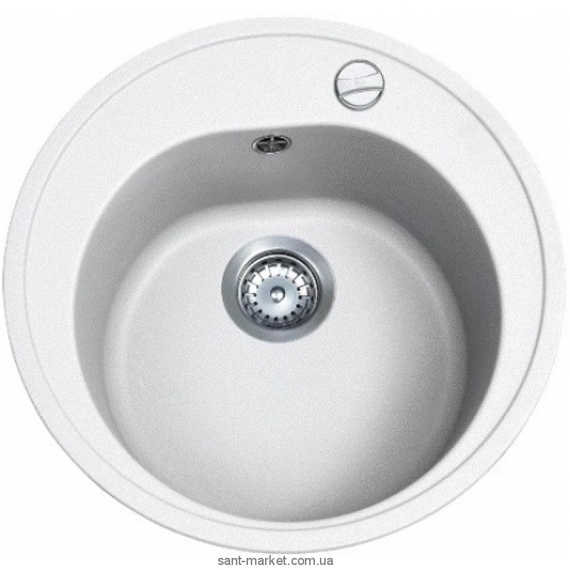 Мийка для кухні кругла TEKA CENTROVAL 45 TG врізна граніт біла 40143206