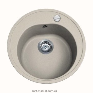Мойка для кухни круглая TEKA CENTROVAL 45 TG врезная  гранит  песок 88815