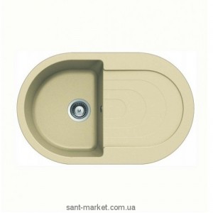 Мойка для кухни овальная TEKA PERLA 45 B-TG оборачиваемое крыло  врезная  гранит  топаз 88997