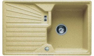 Мойка для кухни прямоугольная TEKA CASCAD 45B TG оборачиваемое крыло  врезная  гранит  топаз 87486