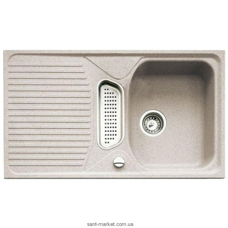 Мийка для кухні прямокутна TEKA TEXINA 50B TG обертається крило врізна граніт пісок 87137