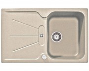 Мойка для кухни прямоугольная TEKA CASCAD 45B TG оборачиваемое крыло  врезная  гранит  песок 40144404