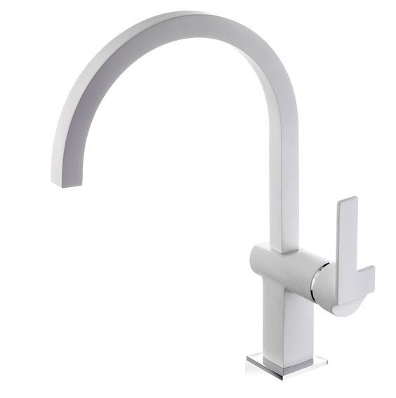 Смеситель для кухни Teka Cuadro H однорычажный белый 38915021W