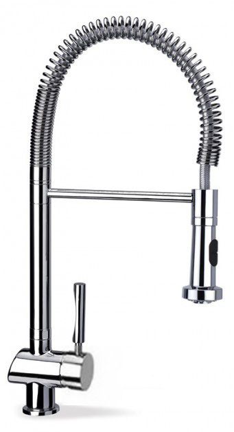 Змішувач для кухні з висувною лійкою Teka Kobe Pro змішувач на гнучкій пружині 18161002