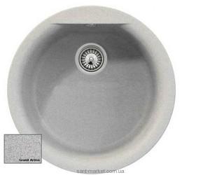 Мийка для кухні кругла TEKA RUNDBECKEN TG врізна граніт сірий агат 87346