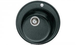 Мойка для кухни Teka Centroval 45 TG врезная 1 чаша черный металлик 88578