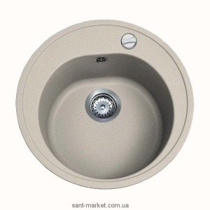 Мойка для кухни круглая TEKA CENTROVAL 45 TG врезная  гранит  песок 88815