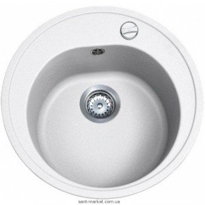 Мойка для кухни круглая TEKA CENTROVAL 45 TG врезная  гранит  белая 40143206