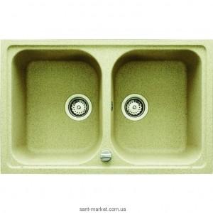 Мийка для кухні прямокутна TEKA ALBA 90B TG 2 чаші врізна граніт топаз 88750