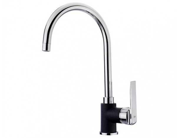 Змішувач для кухні Teka Inca H (IN 995) змішувач хром-чорний металік 53995120Q
