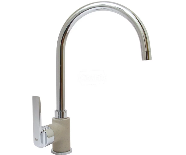 Смеситель для кухни Teka Inca H (IN 995) однорычажный хром-песочный 53995121S