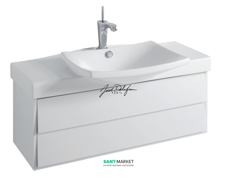 Тумба під раковину Jacob Delafon Escale підвісна 98х36х35 білий EB760-HU