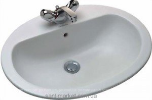 Раковина для ванної вбудована Jacob Delafon колекція Visa біла Е1291-00
