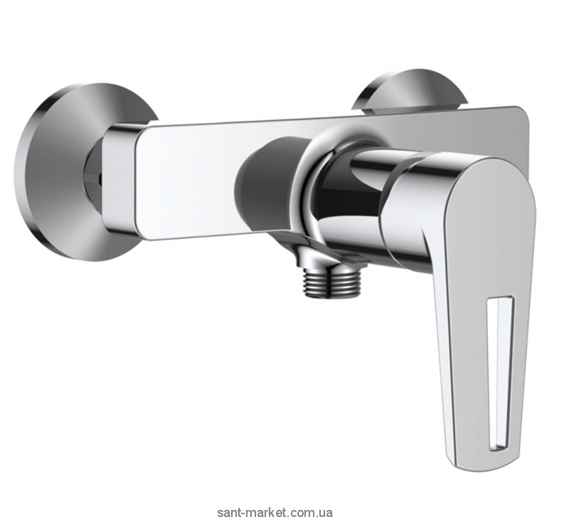 Смеситель для душа настенный однорычажный Imprese коллекция Breclav хром 15245