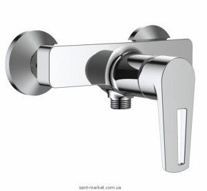 Смеситель для душа настенный однорычажный Imprese коллекция Breclav хром 15245