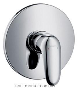 Смеситель для душа встраиваемый Hansgrohe коллекция Metris E хром 31675000