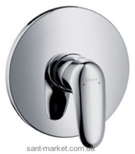 Смеситель для душа встраиваемый Hansgrohe коллекция Metris E хром 31675000