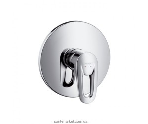 Смеситель для душа встраиваемый Hansgrohe коллекция Metropol E хром 14675000