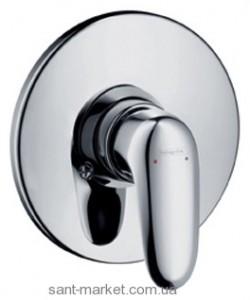 Смеситель для душа встраиваемый Hansgrohe коллекция Metris E хром 31671000
