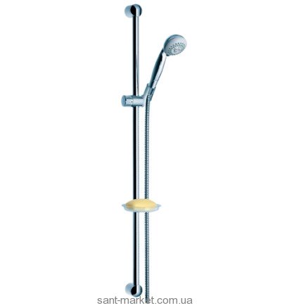 Душевой гарнитур со штангой Hansgrohe коллекция Croma Unica'S с мыльницей хром 27770000