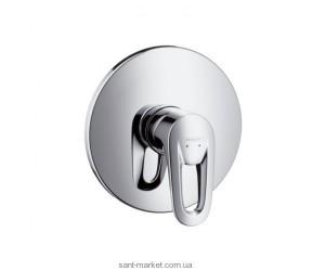 Смеситель для душа встраиваемый Hansgrohe коллекция Metropol E хром 14675000