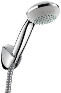 Душовий гарнітур з настінним тримачем Hansgrohe колекція Crometta 85 хром 27576000
