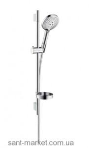 Душевой гарнитур со штангой Hansgrohe коллекция Raindance Select S EcoSmart хром 26632000