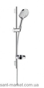Душовий гарнітур зі штангою Hansgrohe колекція Raindance Select S з мильницею хром 26630000