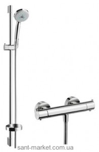 Hansgrohe Croma 100 Multi Ecostat S Combi душевой гарнитур 27053000