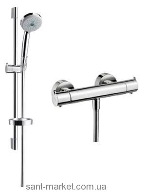 Hansgrohe Croma 100 Multi Ecostat S Combi душевой гарнитур 27054000