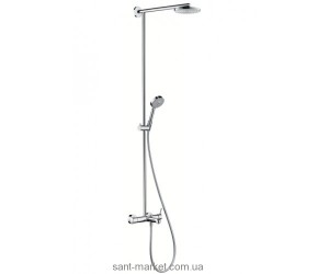 Hansgrohe RAINDANCE Showerpipe Душевая система с однорычажным cмесителем EcoSmart 27104000