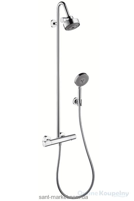 Hansgrohe Axor GITTERIO M Душова система з термостатом хром 34640000
