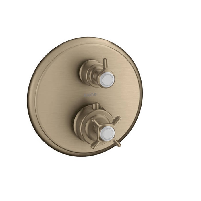 Смеситель с термостатом скрытый (встраиваемый) Hansgrohe коллекция Axor Montreux никель 16820820