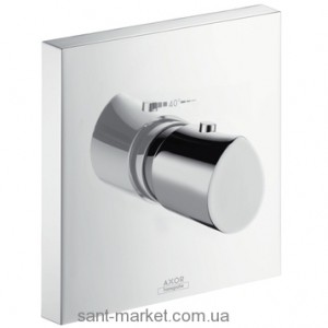 Смеситель для душа встраиваемый с термостатом Hansgrohe коллекция Axor Starck Organic хром 12710000