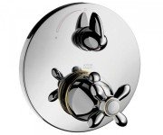 Смеситель с термостатом скрытый (встраиваемый) Hansgrohe коллекция Axor Carlton хром/золото 17705090