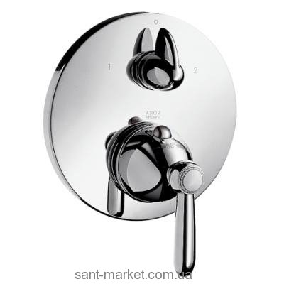 Смеситель с термостатом скрытый (встраиваемый) Hansgrohe коллекция Axor Carlton хром/золото 17720090