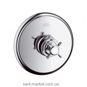 Смеситель для душа встраиваемый с термостатом Hansgrohe коллекция Axor Montreux никель 16810820