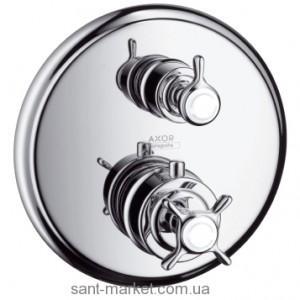 Смеситель с термостатом скрытый (встраиваемый) Hansgrohe коллекция Axor Montreux никель 16800820