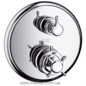 Смеситель с термостатом скрытый (встраиваемый) Hansgrohe коллекция Axor Montreux никель 16800820