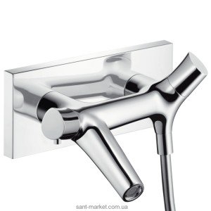 Смеситель с термостатом двухвентильный Hansgrohe коллекция Axor Organic хром 12410000