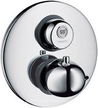 Бесконтактный смеситель для душа Hansgrohe коллекция Ecostat E хром 15740000