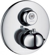 Бесконтактный смеситель для душа Hansgrohe коллекция Ecostat E хром 15740000