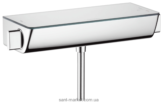 Змішувач для душу настінний з термостатом Hansgrohe Ecostat Select білий / хром 13162400