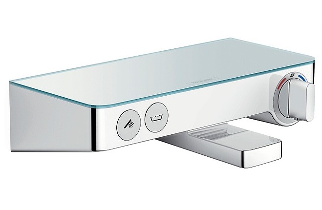 Змішувач з термостатом для ванни Hansgrohe колекція Ecostat хром / білий 13151000