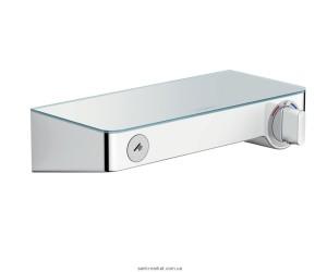 Смеситель для душа настенный с термостатом Hansgrohe Shower Tablet Select белый/хром 13171400